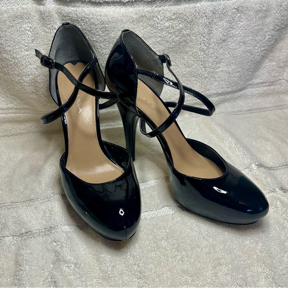 Via Spiga Platform Mary Janes 9